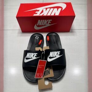 COPY - Men’s Nike Victori One Slides, Size 12, Black / White